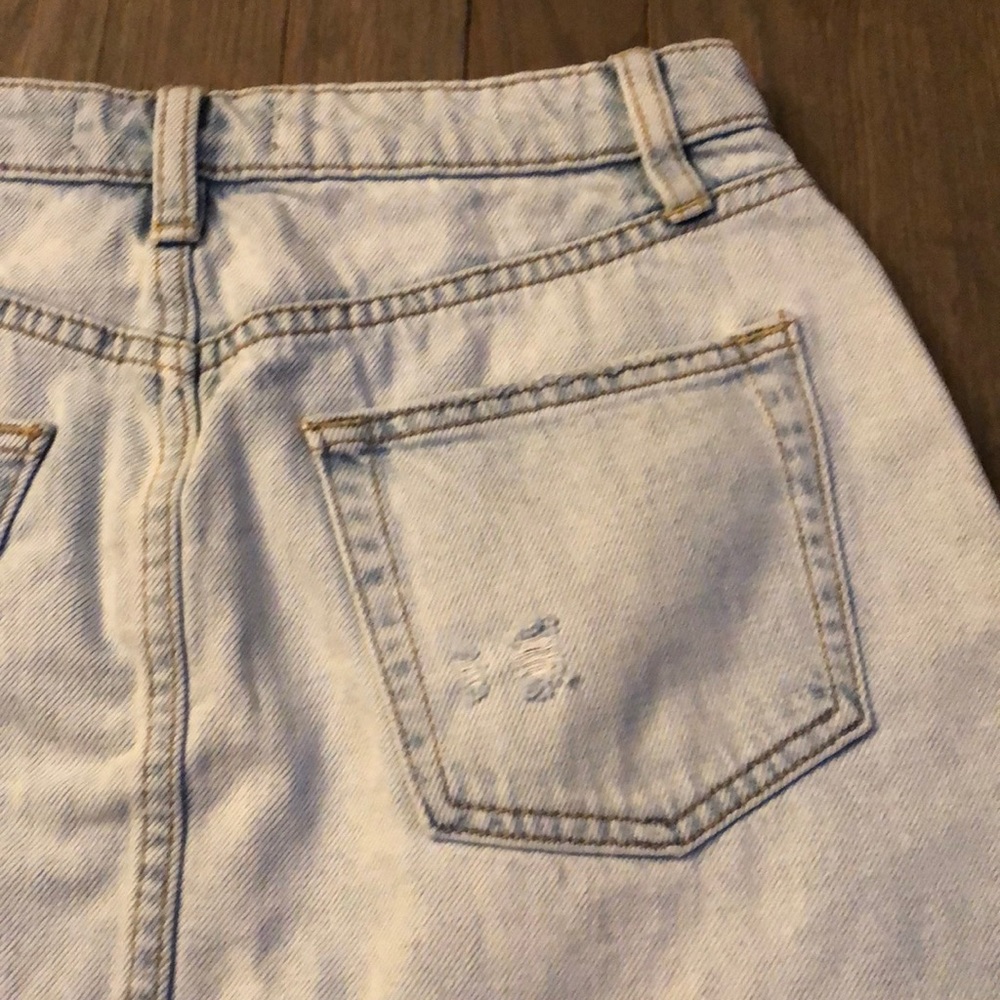 Free People NWT Jean skirt🔥🔥🔥🔥😍😍 - Picture 12 of 12